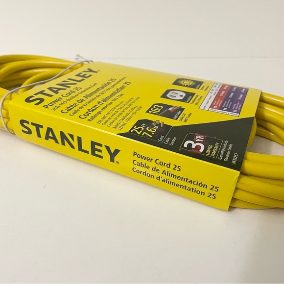 Stanley Power Cord 25 Foot Extension Cord - Picture 14 of 14